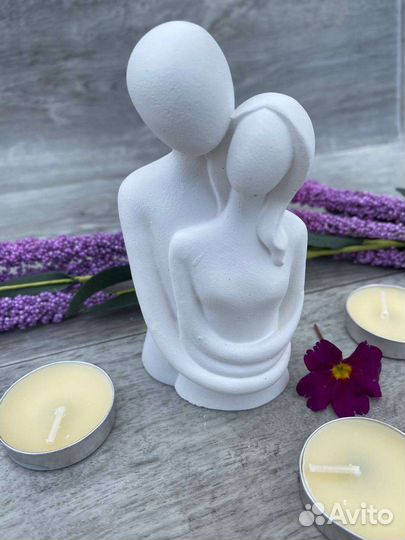 Кашпо из гипса