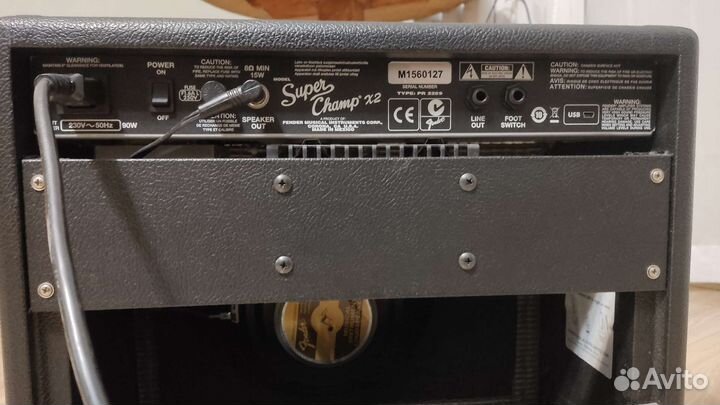 Гитарный комбоусилитель fender