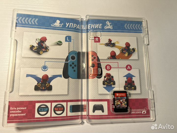 Игра mario kart 8 deluxe для nintendo switch