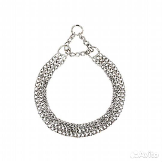 Цепь - удавка Триол ошейник трехрядная SHC-2040 2*