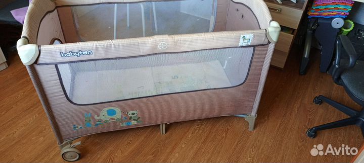 Детская кровать манеж