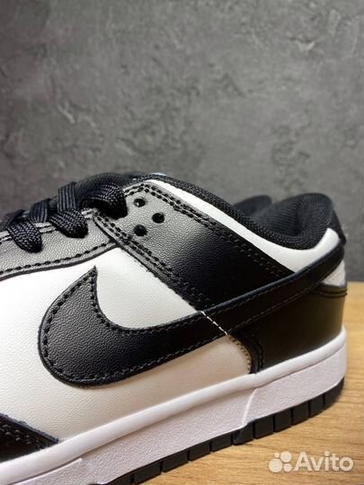 Кроссовки Nike Dunk Low Retro White Black Panda