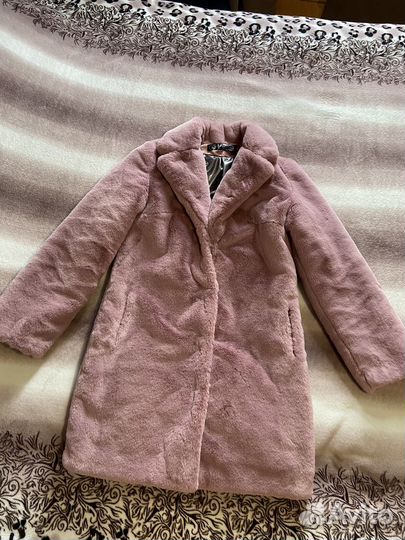 Утепленная эко шуба, 40-42 размер