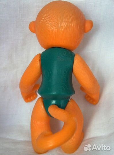 Обезьяна СССР пластик Игрушка СССР
