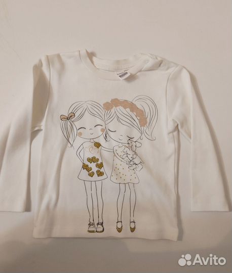 Детская одежда для девочек 86 92 пакетом