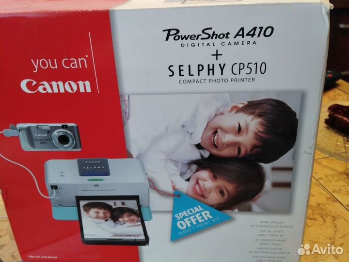 Фотопринтер canon selphy