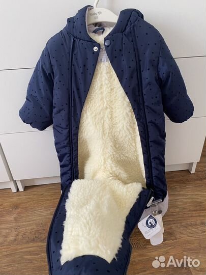 Детский комбинезон зима 68 новый