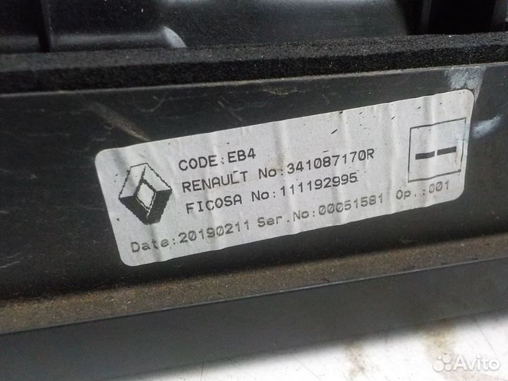 Кулиса кпп на Renault Duster 341087170R