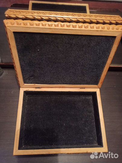 Деревянная шкатулка большая