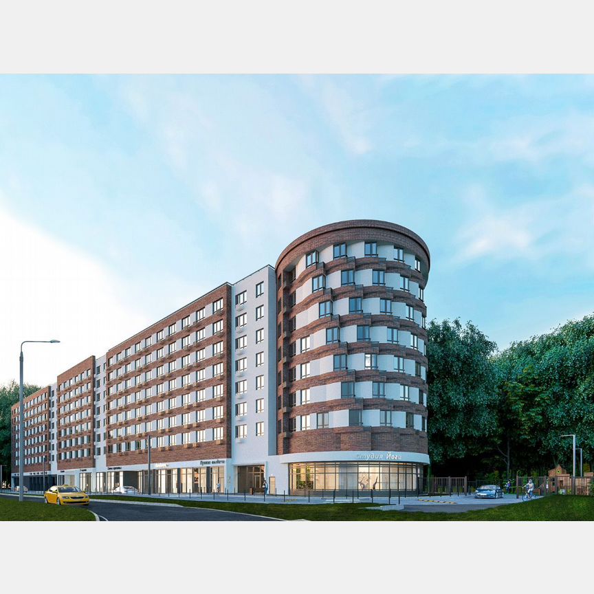 Апартаменты-студия, 31,6 м², 3/3 эт.