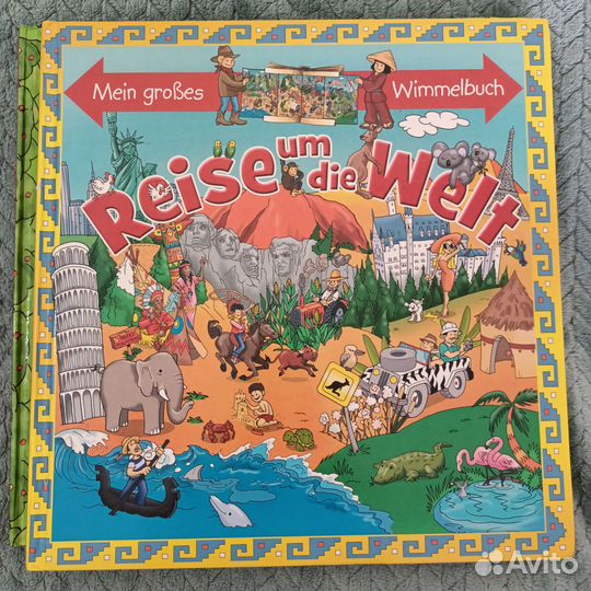 Детские книги виммельбух на немецком