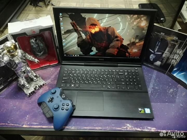 Монстр dell i5 7300 HQ SSD + HDD GTX 1050-4GB 8GB