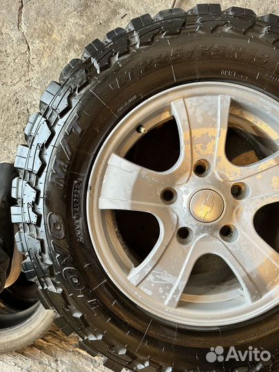 Диски с резиной r16 MT toyo