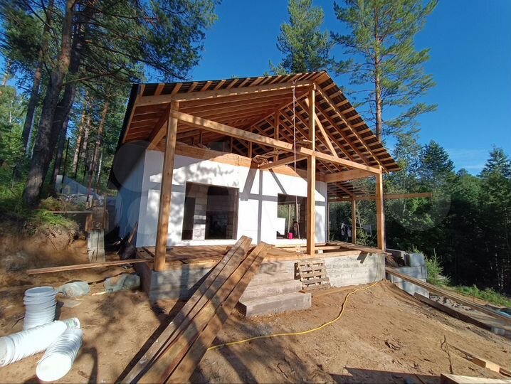 Дом 126 м² на участке 10 сот.