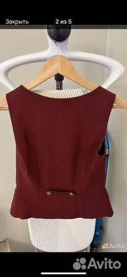 Жилетка маленькая леди 164