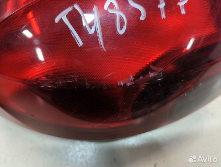 Фонарь (задний) левый Opel Zafira C 2011, 2015