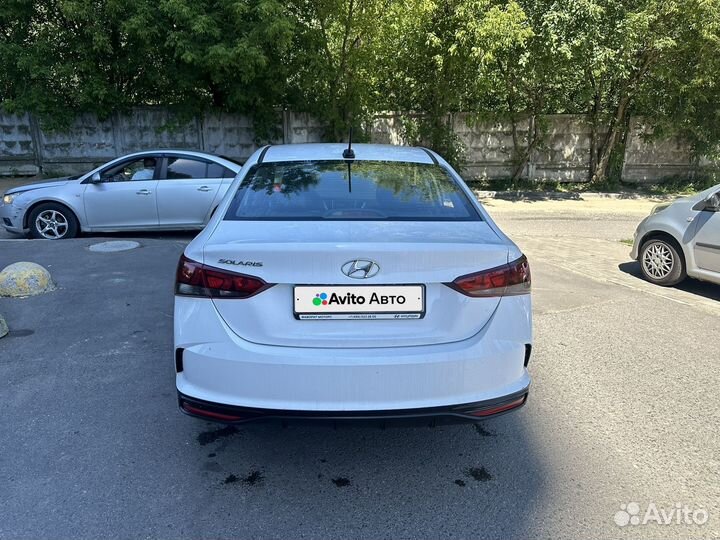 Hyundai Solaris 1.4 МТ, 2021, 71 000 км