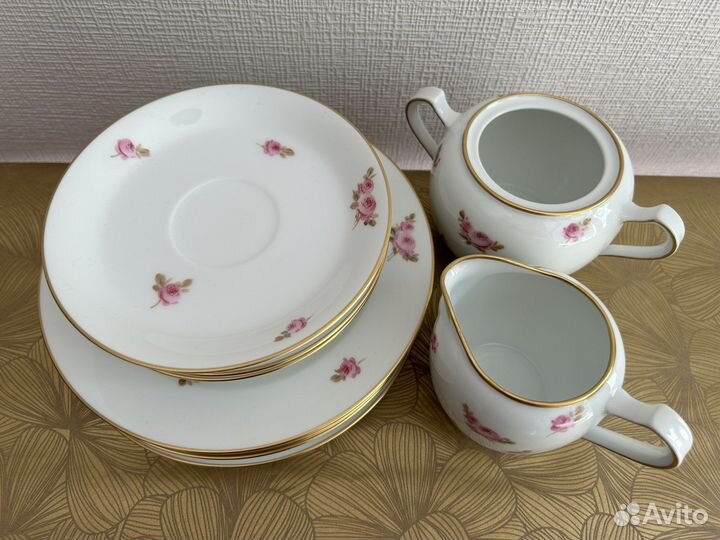 Набор (сервиз) чайный премиальный фарфор Япония