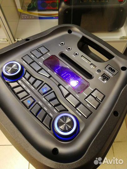 Мощная большая портативная колонка Eltronic 2053