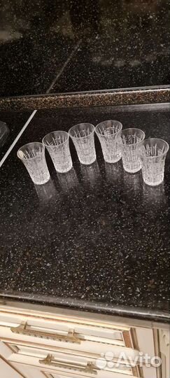 Хрустальные рюмки