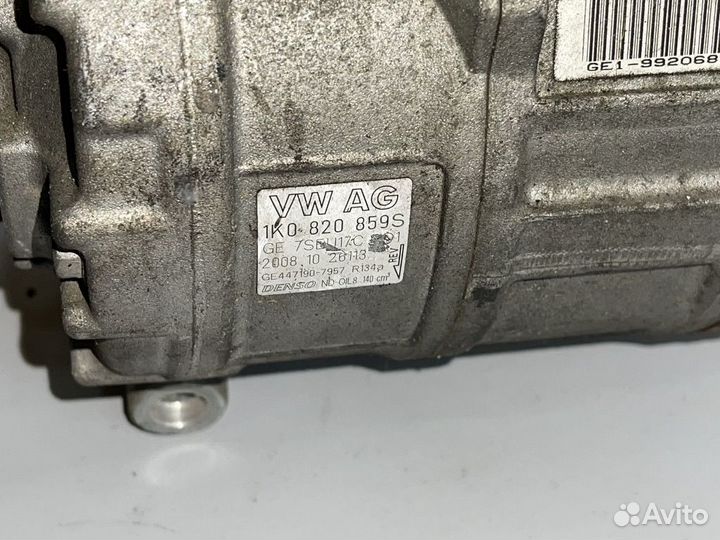 Компрессор кондиционера Volkswagen Caddy, Passat