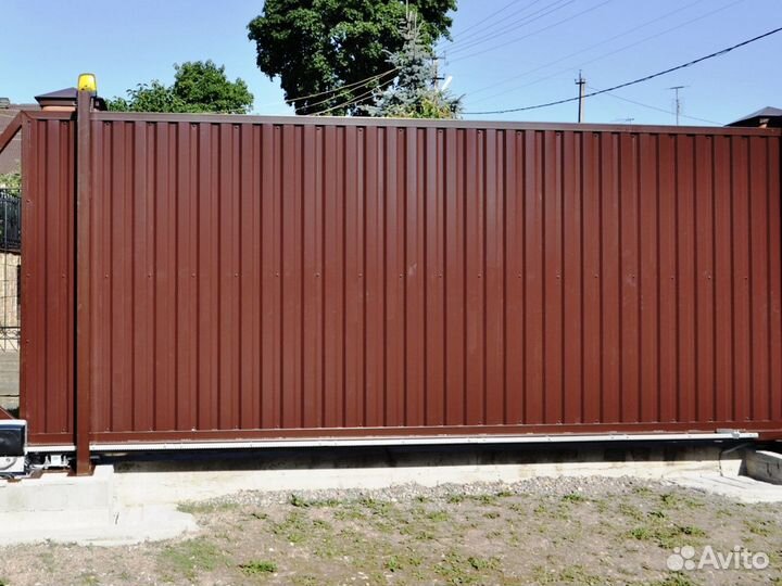 Откатные ворота