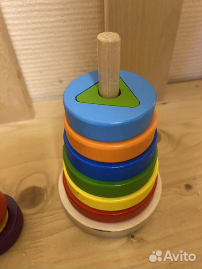 Пирамидка монтессори