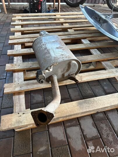 Задняя часть глушителя Mitsubishi Lancer 9