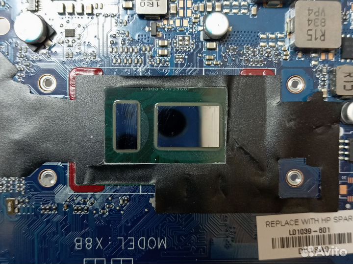 Мат. плата DA0X8MB6G0 X8BHP ProBook 430 G5 донор