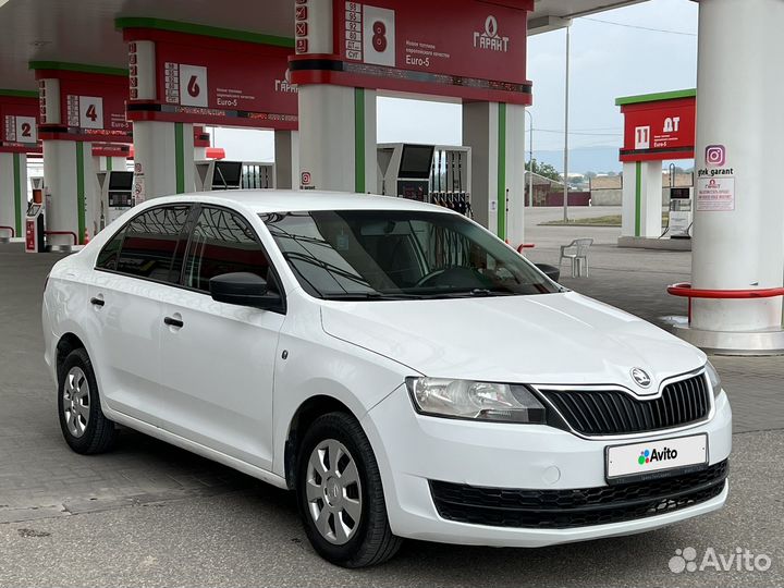 Skoda Rapid 1.6 МТ, 2016, 246 000 км