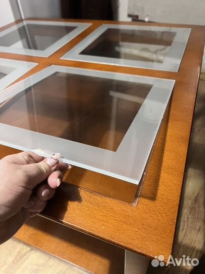 Журнальный столик натуральное дерево