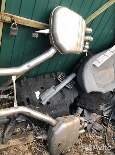 Глушитель BMW F02 Двигатель N63