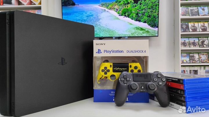 Sony PS4 Slim + Игра