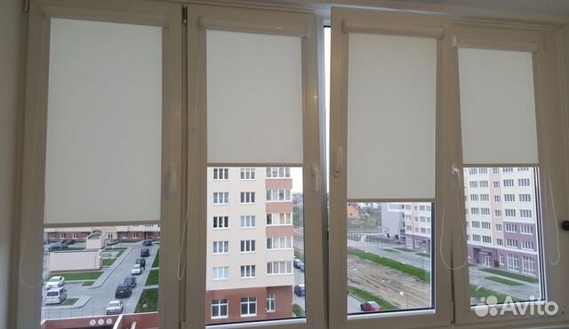 Шторы рулонные в кассете