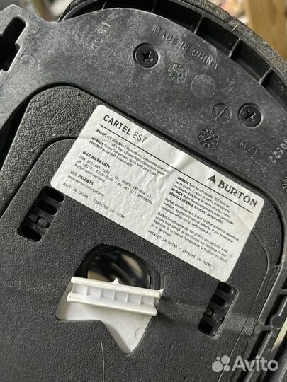 Сноуборд крепления Burton Cartel Est - M