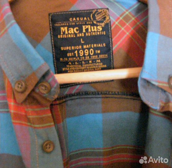 Рубашка джинсовая (размер L)