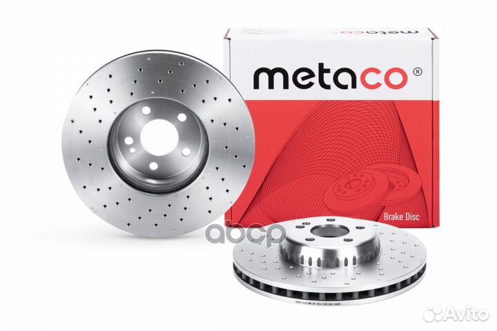 Диск тормозной передний вентилируемый, mercedes