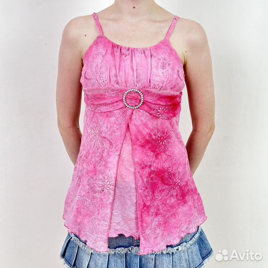 Винтажный топ y2k