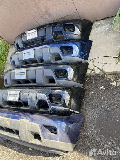 Бампер передний chevrolet trailblazer