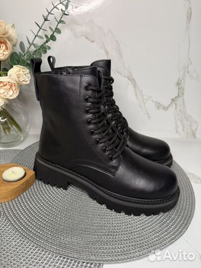 Ботинки женские зимние кожаные Новые El Tempo 38