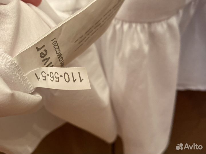 Рубашка новая Guliver 110 рост с бархатной отдел