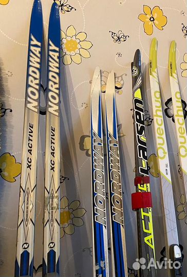 Беговые лыжи классические)