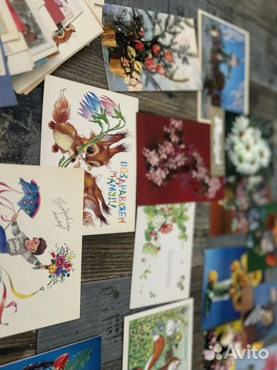 Открытки советские СССР почтовые карточки