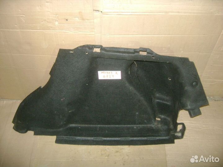 Обшивка багажника Renault Megane 3
