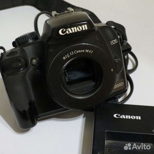 Зеркальный фотоаппарат canon 1000d