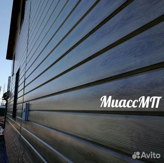 Сайдинг металлический евробрус