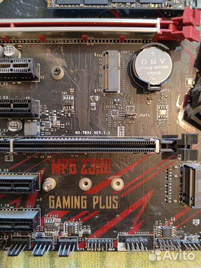 Материнская плата с процессором i5 8600к