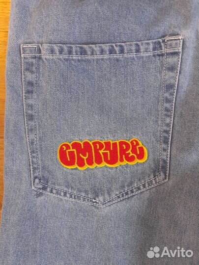 Джинсы empyre голубые