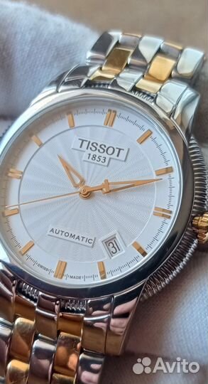 Tissot Ballade lll позолота автоподзавод