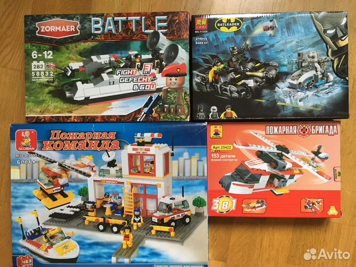 Новые наборы аналог лего